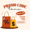 Temu Promo Code $100 Off [acp856709] For New Users 2025 (800 x 800 px).png